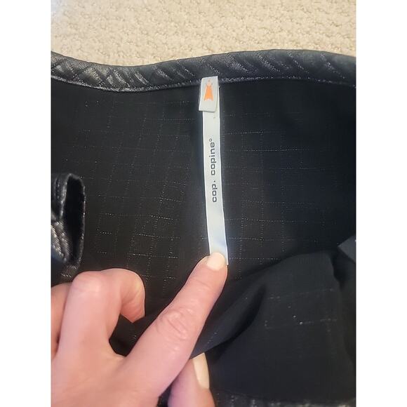 Rare Cop Copine Metallic Quilted Skirt Size 36 US 6 - Picture 4 of 8